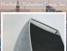 Tablet Screenshot of northstarvaluation.com